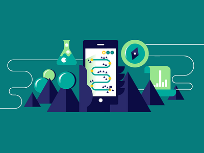 Sink or Swim iconography illustration social social media