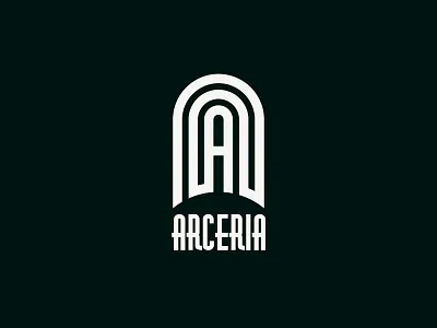 Arceria Logo Template arc arceria arch branding cafe company corporate design dome door graphic modern organization vector vintage