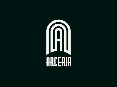 Arceria Logo Template arc arceria arch branding cafe company corporate design dome door graphic modern organization vector vintage