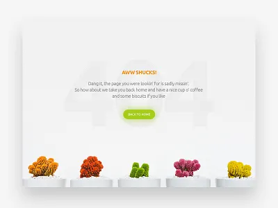 Daily UI Challenge 008 - 404 page 404 challenge dailyui design error ui ux vx