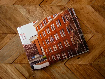 Walnut Creek Church Visitor Brochure brochure design church church branding