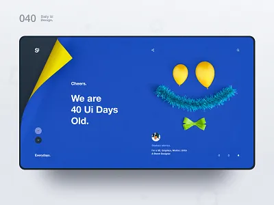 Si™ Daily Ui Design 040 dailydesign designinspiration graphicsdesign interface minimal minimalism ui uidesign uiux ux uxdesign webdesign