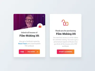 Grades Dont Matter Pop-up android app education icon interaction lock mobile payment popup ui unlock ux