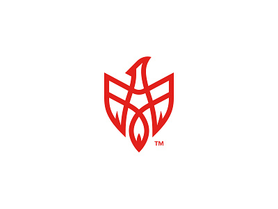 P H X P K G bird branding design icon identity lockup logo mark vector wordmark