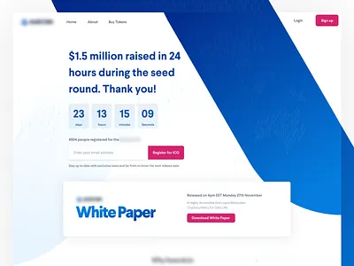 Crypto Landing Page bitcoin bitcoins crypto crypto currency design landing