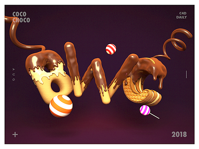 COCO CHOCO c4d food