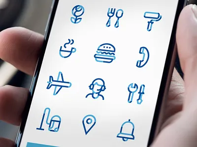 Icons for Ripple Safety design icon icon design mobile app pictogram ui