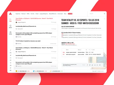 Hyperloot desktop feed ui ui ux ux web webdesign website