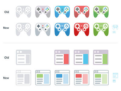 Icon Refactor design icons illustration