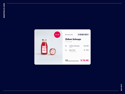 Email Receipt challenge dailyui design email receipt ui uidesign ux