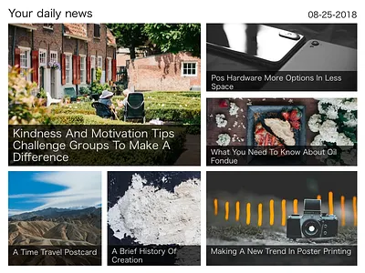 94 - News Dark 100 daily ui 100 day ui challenge 100days daily 100 challenge daily ui daily ui challenge dailynews dailyui dark ui day 94 news news app news feed news site newspaper newspapers ui 94 ui challenge