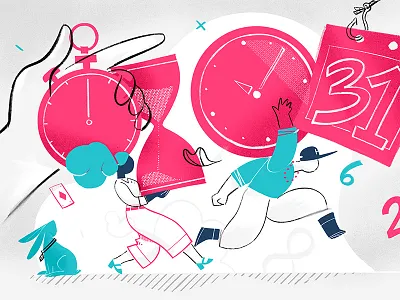 ASAP cool fast illustration numbers quick running speed time timeless watch