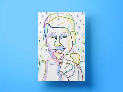 Urmas chat colors cx design illustration illustrations landing page lineart poster quote salemove ui ux web website