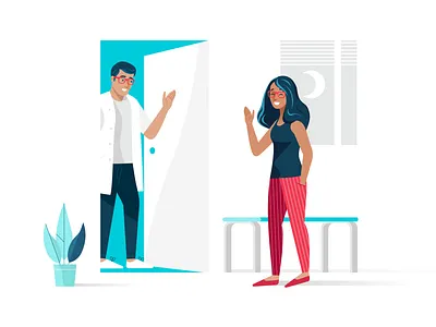 03 At The Dentist Illustration 2x