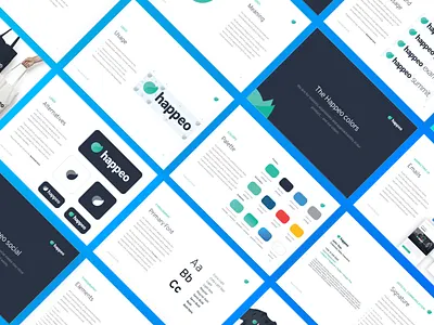 The Happeo Brand playbook brand digital guidebook guidelines happeo playbook universe workplace