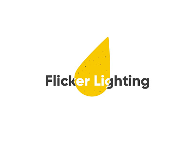 Lighting Company Logo Design Concept light logo logo design logotype minimal yellow