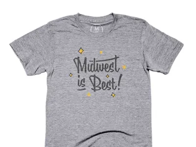 Midwest Is Best 60s dakota groovy illinois indiana iowa lettering michigan mid century midwest ohio retro