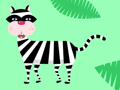 Boevebeest animal charachter design funny hike one illustration kids