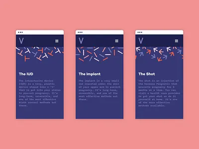 #knowyouroptions birth control branding branding agency female health feminism health illustration information design sex web deisgn