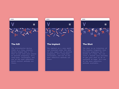 #knowyouroptions birth control branding branding agency female health feminism health illustration information design sex web deisgn