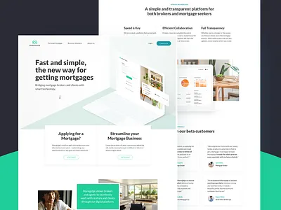 Marketing Site landing page marketing mobile responsive ui ux web website