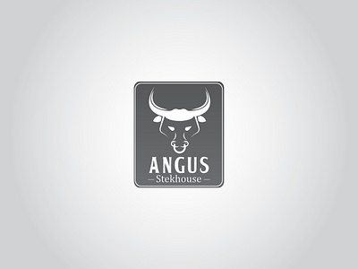 Angus Steak House Logo opt 2 brandidentity branding design logo logo design