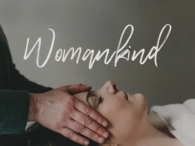 Womankind Branding brand logo massage storybrand website wellness woman wordpress