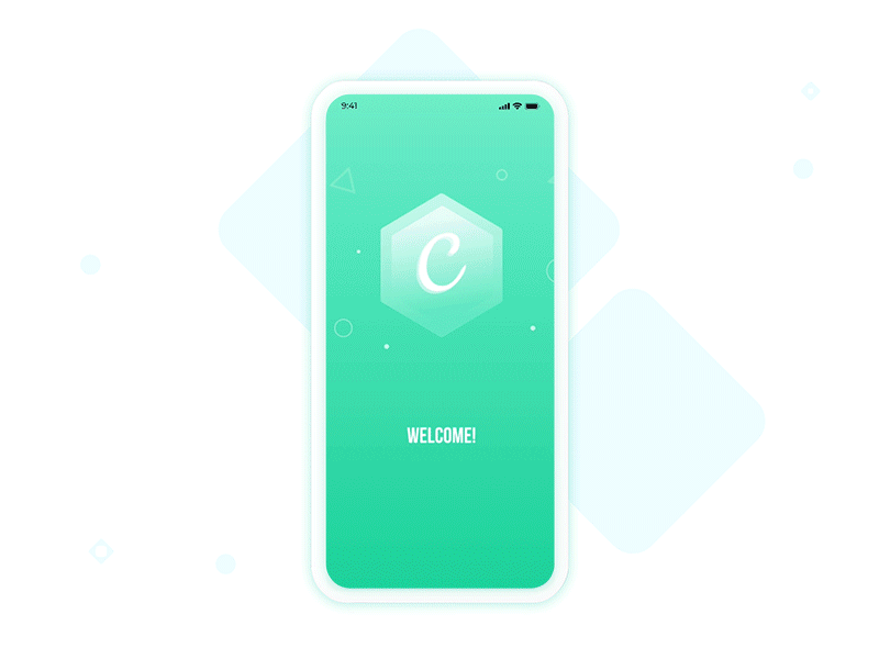 Onboarding Green Energy App | Free Principle animation coupons dollars friends gamification gif mobile money principle prize draw refer ui