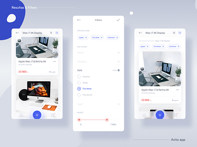 __Avito.ma App 📦 app avito clean feed filters flat icon ios mobile application minimal mobile app search ui ui design uix user experience user interface user interface design ux ux design ux ui