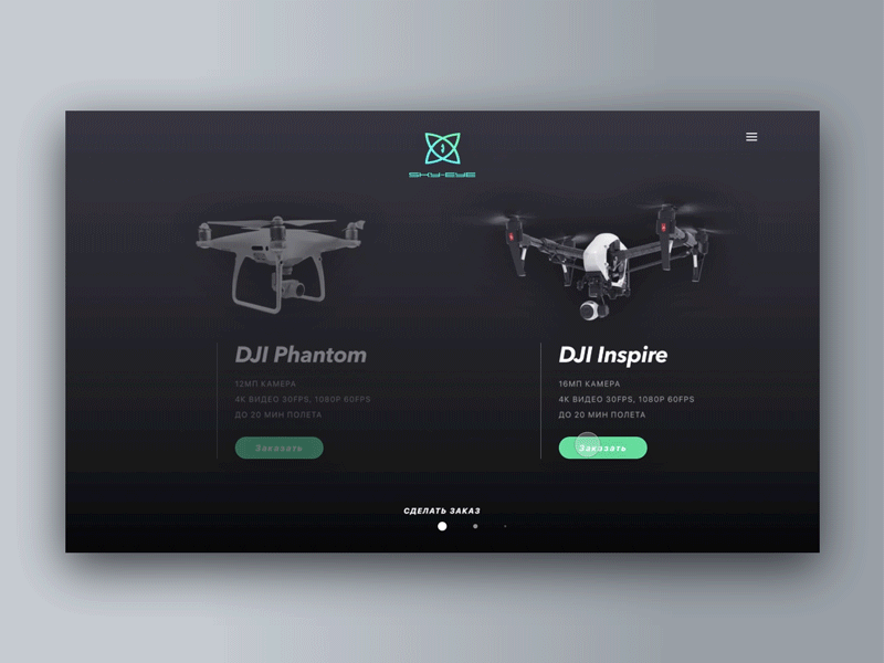Skyeye Animation animation app design ui ux web