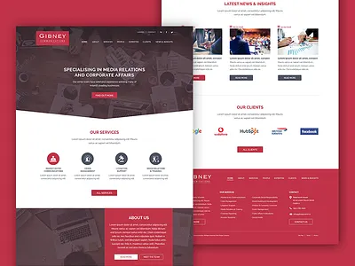 Landing Page design landing page ui ux