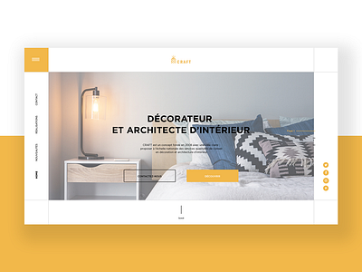 Interior design website agency design interior ui ux web website