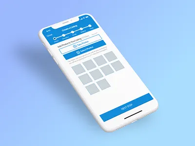 Marketplace Concept for iPhoneX app commerce design ios iphone x marketplace photo upload product sketch ui ux