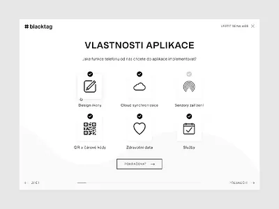 Online Price Stimator app calculate design icon minimal monochrome prague ui uiux ux webapp website