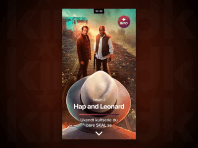 Kino.dk Article intro animation - Hap & Leonard animation app cinemagraph editorial motion graphics motion still