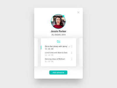 #Daily UI design 01 - Schedule alarm. design icon iconography interaction design interface ui uidesign uiux user