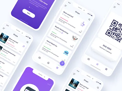 Shop list view app clean concept design ios11 iphonex mobile sketch sketchapp ui ux