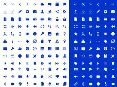 Web & Mobile Icon Set icon pixel perfect ux