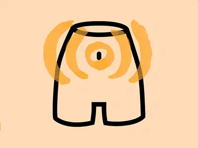 Go with your gut anxiety body calm gut illustration relaxed self