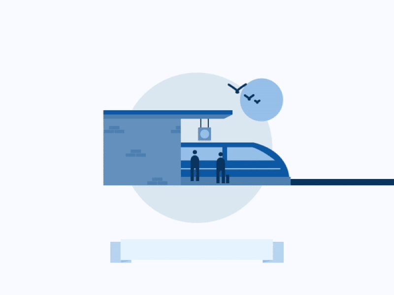 TrainSplit - Loading Animation animation app design illustration lottie ui vector