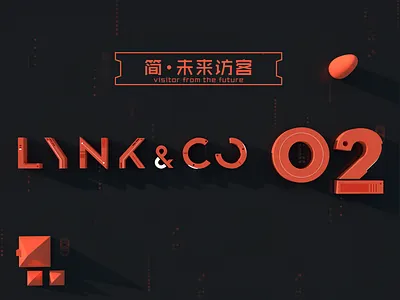 未来访客-visitor from the future 3d animation app c4d color design icon illustration type ux