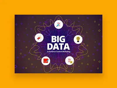 Big Data design graphic typography vector