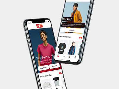 Uniqlo Pt.4 app ecommerce ecommerce app shop ui uniqlo ux