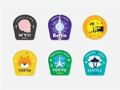 Rejected Stickers berlin coffee creativeshop doge facebook firstshot freelance germany hellodribbble los angeles nyc rejects sakura seattle shiba inu shwag skull spaceneedle stickers tokyo