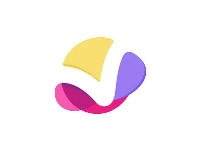 Letter V blue branding clean colored colorful corporate creative design dribbble identity illustration invite letter letter v logo professional red typography v v logo