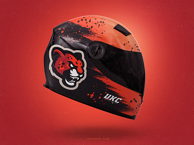 UKC - Ultimate Karting Championship animal cheetah go kart logos logotype mark racing sports branding