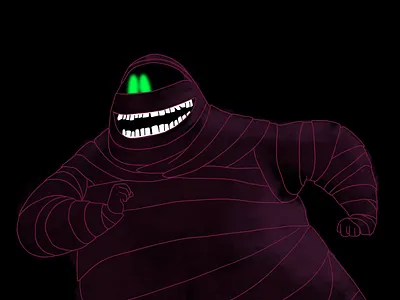 Murray ancient character animation hotel transylvania illustration mummy murray