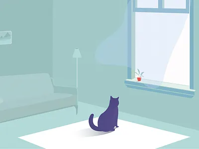 cat cat illustration