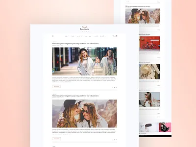 Personal Blog Design blog creative minimal blog personal blog purple site we design web