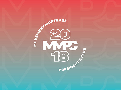 President's Club - Alive Edition! badge blue brand gradiant icon lock up logo pink sanserif symbol type typogaphy
